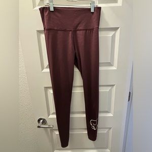 Ivory Ella Maroon Leggings